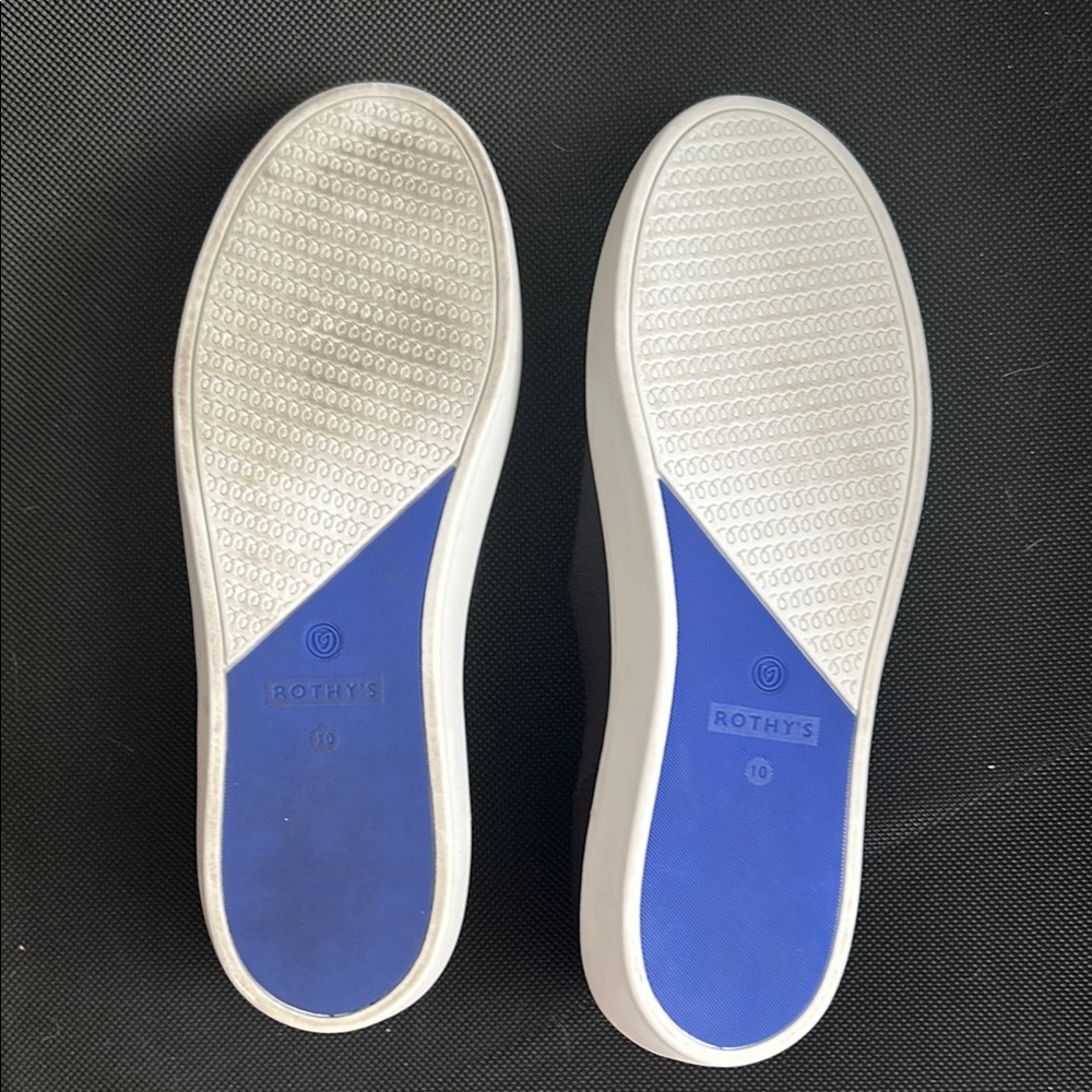 Rothy's Black and White Flats with Modern Design - Picture 2 of 2